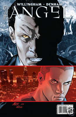 Angel #29 cover B comic book Season 6 TV show series Joss Whedon-image
