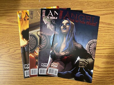 IDW “Angel: A Hole in The World” Complete 4 issue Comic Set (2009) - Joss Whedon-image