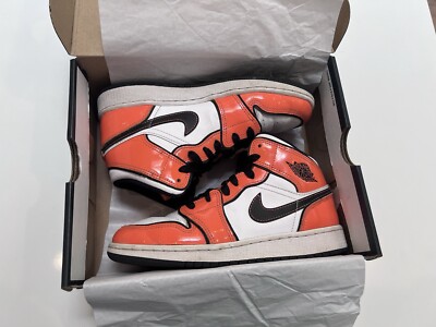 Size 4 - Air Jordan 1 SE Mid Turf Orange-image