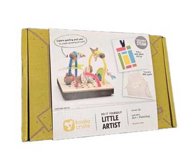 Kiwi Co. Little Artist Koala Crate Sculpture & Painting Creative Kit For Kids 3+-image