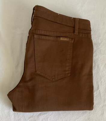 Joes Jeans The Skinny Burnt Orange Women's Size 35 Mid Rise Stretch Denim Pants-image