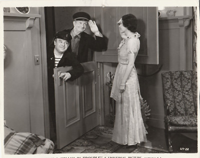 Cohens & Kellys In Trouble promo photo  1933  Maureen O'Sullivan-image