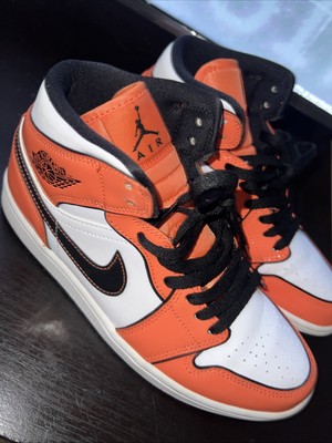 Size 8 - Air Jordan 1 Mid Turf Orange W-image