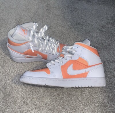 Size 8 - Air Jordan 1 SE Mid Bright Citrus W-image