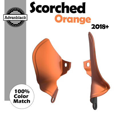 For M8 Harley Lower Rider Street Bob SCORCHED ORANGE ABS Mid Frame Air Deflector-image