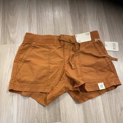 Ana Mid rise Orange Shorts 3.5ii Seam -image