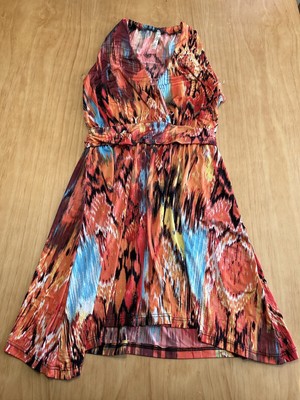 Sexy e-klah Orange Sun Dress Size Medium-image