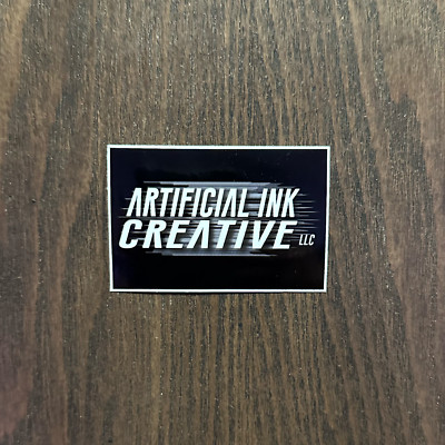 Artificial Ink Creative logo sticker: production company merch (2020) NM-image