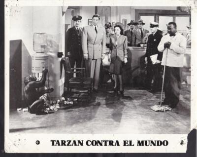 Johnny Weissmuller  Maureen O'Sullivan Tarzan's NY Adventure R1950 photo 42351-image
