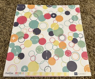 Echo Park CREATIVE AGENDA Scrapbook Card Kit Art Planner Daily Life-image