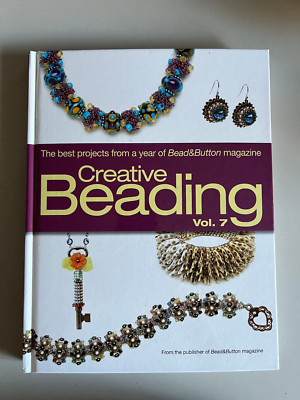 CREATIVE BEADING-VOL 7 - BY BEAD AND BUTTON MAGAZINE -2012- HARDCOVER BOOK-image