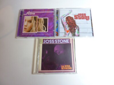 JOSS STONE 3 CD Lot Mind Body & Soul ~The Soul Sessions + DVD  ~ Introducing BMG-image