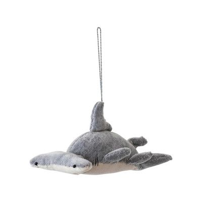 Creative Co-op Hammer Head Shark Ornament Bauble-image