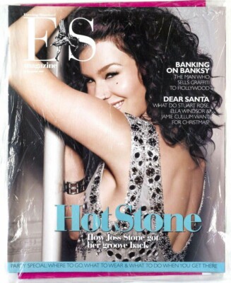 JOSS STONE BANKSY JAMIE CULLUM STUART ROSE ELLA WINDSOR Sealed ES magazine 2007-image