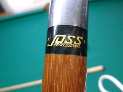 JOSS POOL CUE GOLD LETTER PROFESSIONAL, NICK VARNER WORLD CHAMPION, 20 OZ -image