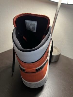 Size 9.5 - Air Jordan 1 SE Mid Turf Orange-image
