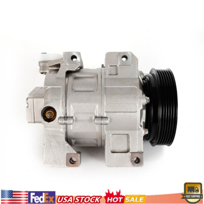 For 2007-2012 4CYL 2.5L Nissan Altima 4Door AC Compressor w/Air Clutch CO 10886C-image