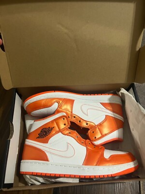 air jordan 1 mid se electro orange-image