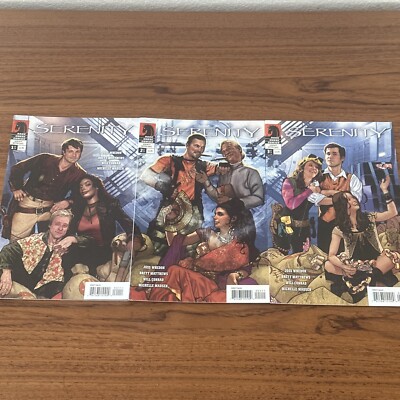 Serenity: Better Days by Joss Whedon & Adam Hughes, 3-Issue Set, Lucasfilm Ltd.-image