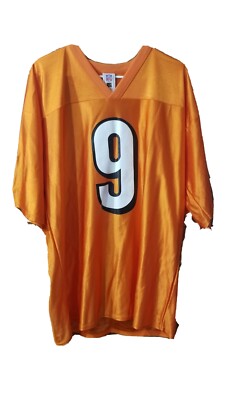 NFL Cincinnati Bengals CARSON PALMER #9 Home Orange Mid-00s Football Jersey XL-image