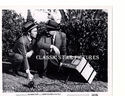 H969 Adler Barry Sullivan Adele Jergens John Baer Miami Story lot of 2 photos-image
