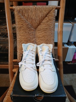 nike air jordan 1 mid Gs  Laser Orange Yellow White (FD8780 181)-image