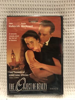 The Object of Beauty DVD John Malkovich Andie MacDowell Joss Ackland Rudi New!!-image