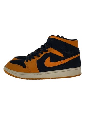 NIKE Men 9.5US Air Jordan 1 Mid/Air Mid/Black/554724-081/Blk-image