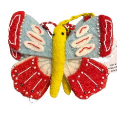Creative Co-op Dragonfly with Red Body Ornament Bauble-image