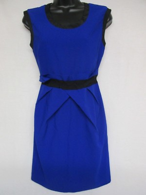 The Orange Black / Blue Sleeveless Dress size 8     g6-image