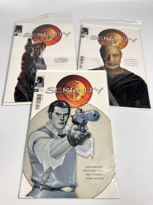 #36D Serenity Set Joss Whedon Dark Horse Comics #1-3-image