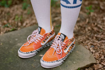 Size 7.5 - VANS Aries x OG Sk8- LX Mid Tiger Bright-image