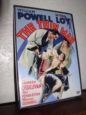 The Thin Man with William Powell & Myrna Loy (DVD, 2005, B&W)-image