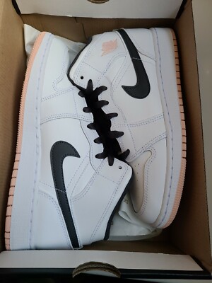 Jordan 1 Mid Arctic Orange Gs (Size 5.5) Ready To Ship!-image