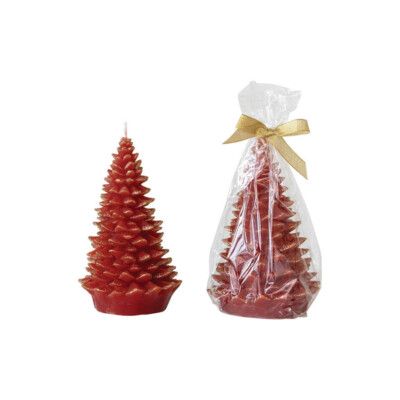 Creative Co-op - Tree Shaped Candle with Gold Tips - XS4590-image
