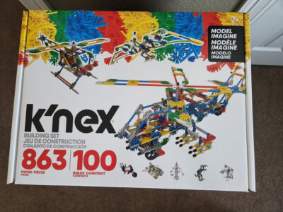 K’NEX Imagine: 100 Model Building Set – 863 Pieces, STEM Learning Creative Co...-image