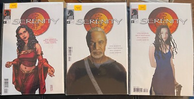 Serenity #1-3 (lot of 3) Dark Horse 2005-image