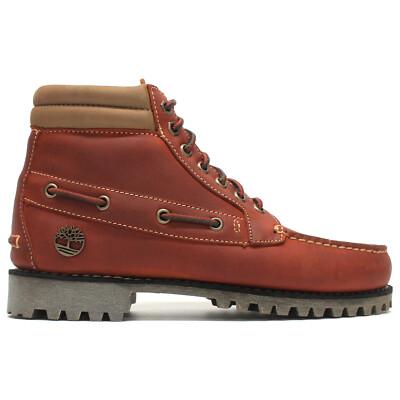 Timberland Mens Boots Authentic Mid Casual Lace-Up Ankle Full Grain Leather-image