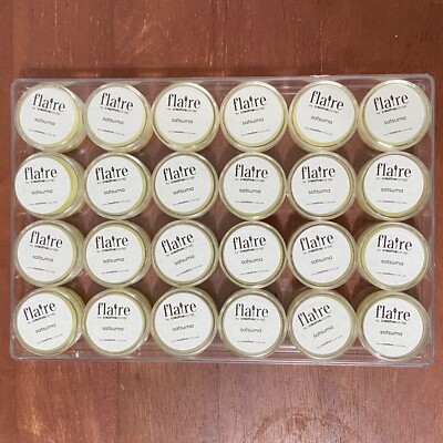 Flaire by Creative Co-Op Satsuma Scent Sample Wickless Candle Lot of 24-image