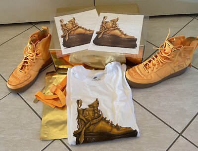 Size 10.5 - Nike SF Air Force 1 Mid OBJ Bundle -image