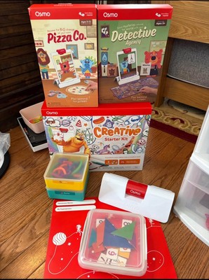 OSMO Creative Starter Kit, Pizza Co, Detective Agency Games For iPad-image