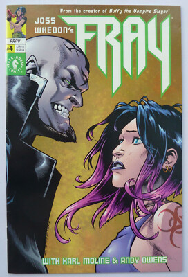 Joss Whedon's Fray #4 - 1st Printing Dark Horse Comics October 2001 VF 8.0-image