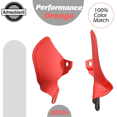 PERFORMANCE ORANGE Mid Frame Air Deflector For M8 Harley Lower Rider Street Bob-image