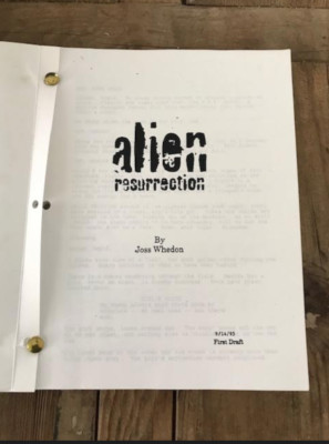 Alien Resurrection script - Joss Whedon 1995-image