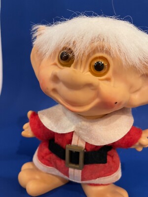 Huron Products Co Santa Troll Bank 7 3/4 in  Original  Costume  Creative Mfg Inc-image