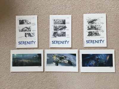 Firefly Serenity Illustration Artwork Postcard Set Collection Joss Whedon-image