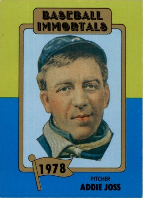 1980 SSPC HOF - 1ST PRINTING - #164 ADDIE JOSS CLEVELAND INDIANS-image