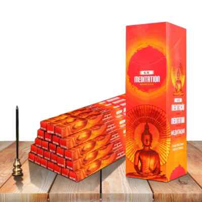F Tibetan White Sage Incense Sticks Home Fragrance Joss Sticks 12/25 Small Tubes-image