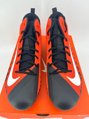 Nike Alpha Menace Pro Mid TD WD Blk/Orange S.16 OSU Beavers Sample Promo Cleats-image