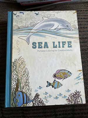 Sea Life: Portable Coloring for Creative Adults by Adult Coloring Books ShipIncl-image
